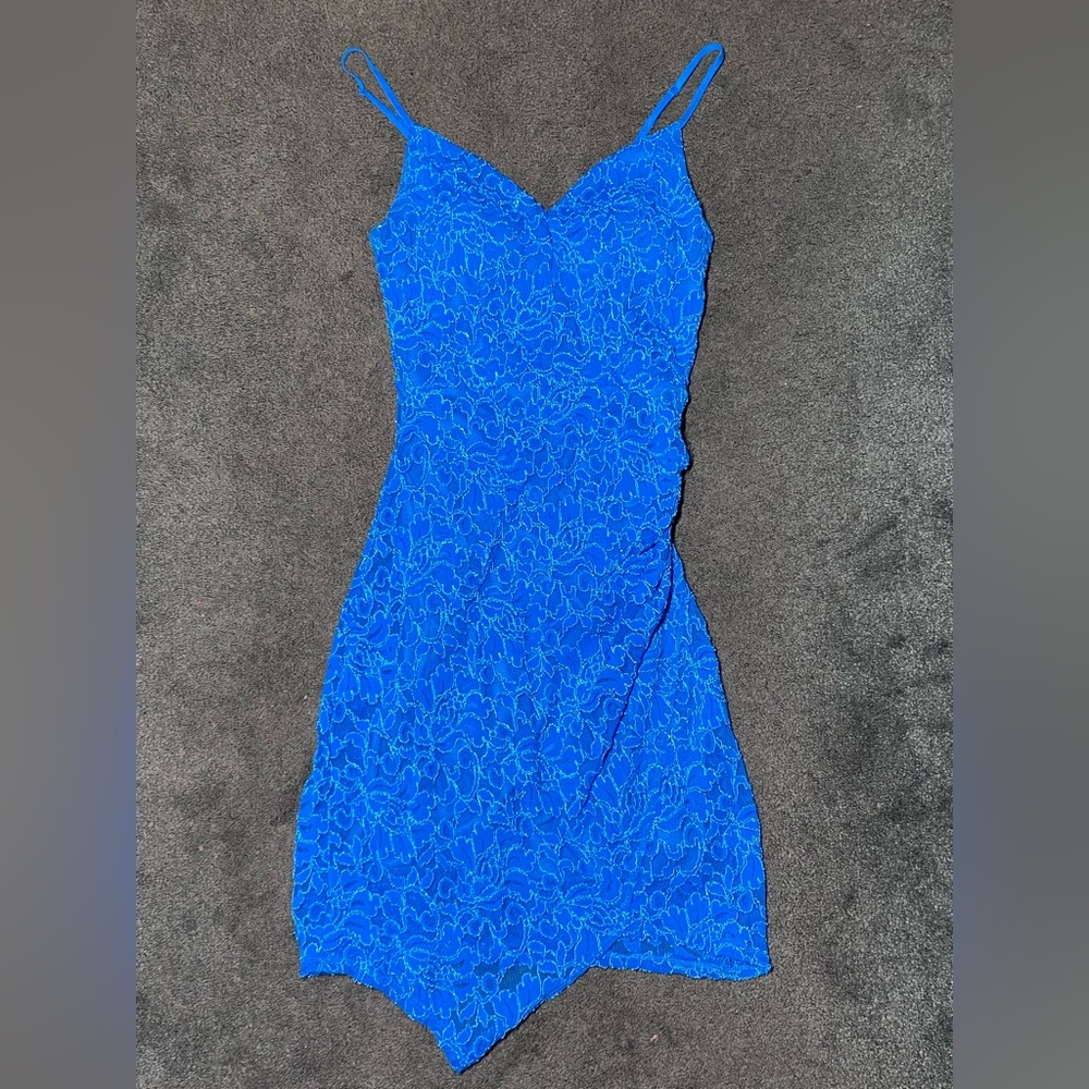 Beautiful Lacey Teal Dress